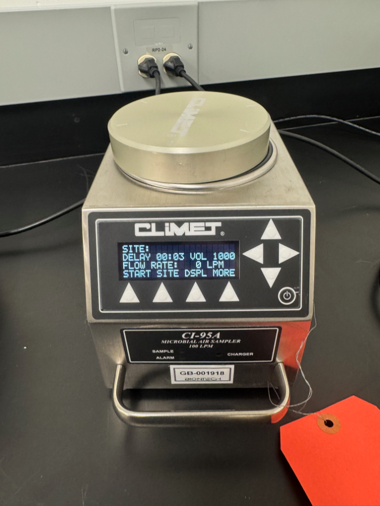 Image of Climet CI-95A 100 LPM Microbial Air Sampler